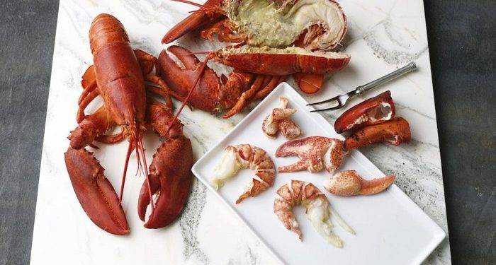 Buy fresh lobster claws from global seafood