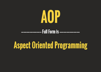 What Does AOP Full Form Mean?