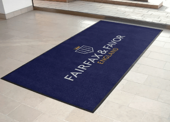 Advertising Benefits: Custom Logo Mats
