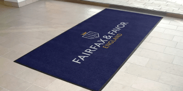 Advertising Benefits: Custom Logo Mats